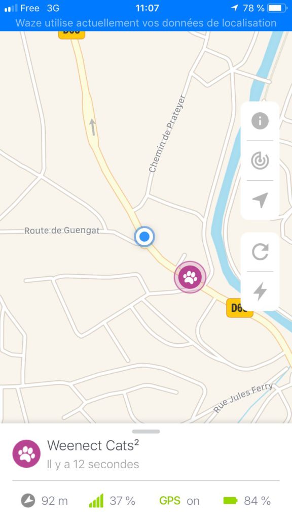 J Ai Teste Le Traceur Gps Pour Chat La Vie Des Chats